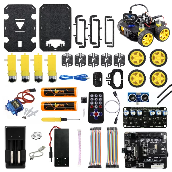 Cligo Smart Robot Car Kit 4WD for Kids - Image 2