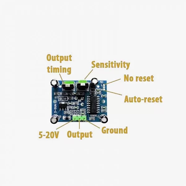 PIR Motion Detector Sensor Module - Image 2