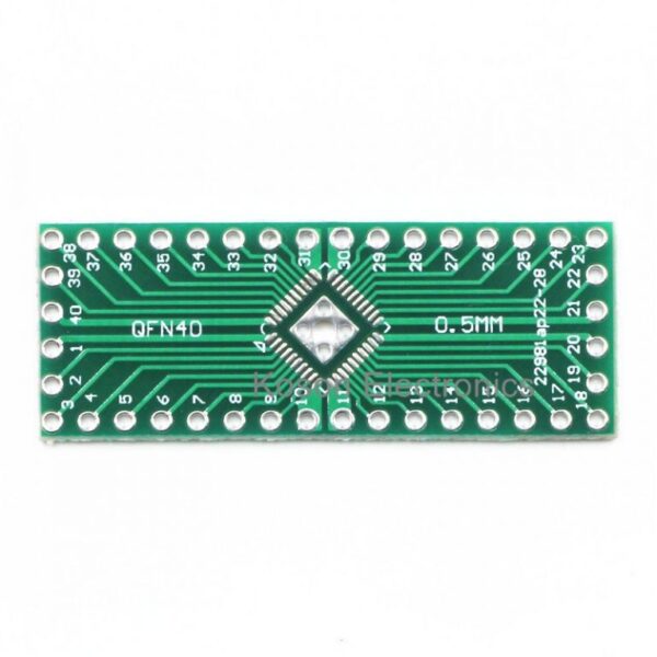 QFN32 QFN40 SMD to DIP Adapter PCB Board-2Pcs. - Image 4