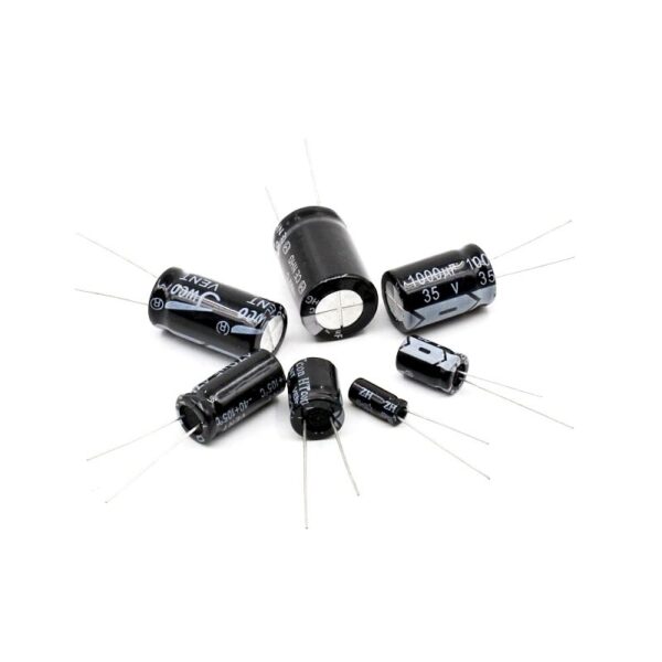 2.2uF 450V Electrolytic Capacitor – -(pack of 5)