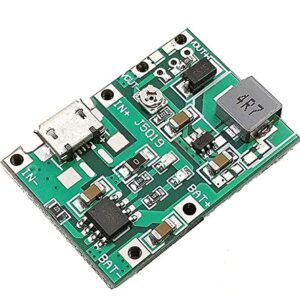 1Pcs 2A USB 18650 Lithium Li-ion Battery Charger Module Boost 3.7V to 5V 9V 12V