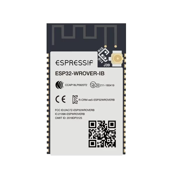 Espressif ESP32-WROVER-IB 16M 128Mbit Flash WiFi Bluetooth Module - Image 2