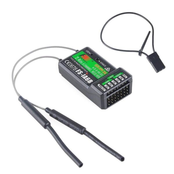 FLY SKY FS IA6B RF 2.4GHz 6CH PPM output with iBus port receiver - Image 2