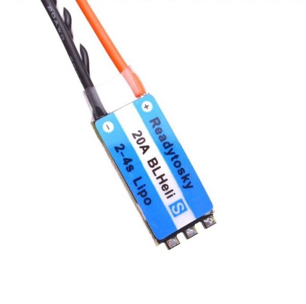 Readytosky 20A 2-4S Mini BLHeli-S OPTO ESC for FPV Race RC Helicopter - Image 2