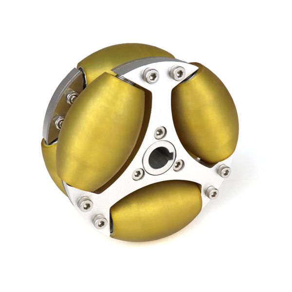 100mm Aluminum Omni Wheel with PU Rollers- High Quality