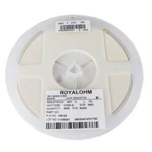 4.7K Ohm 1/10W 603 Resistor(Reel of 5000)