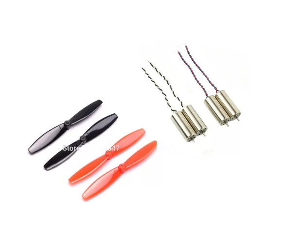 65mm Blade Propeller Prop with 8520 CW & CCW Coreless Brushed Motor For Indoor Racing Drone Quad-copter - Image 3