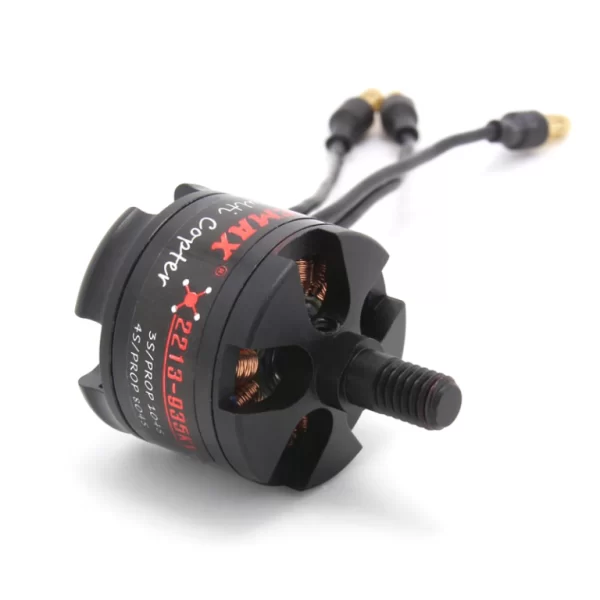 EMAX MT2213 935KV Brushless DC Motor ? Black Cap (CW Motor Rotation) With Prop1045 Combo (Original) - Image 3