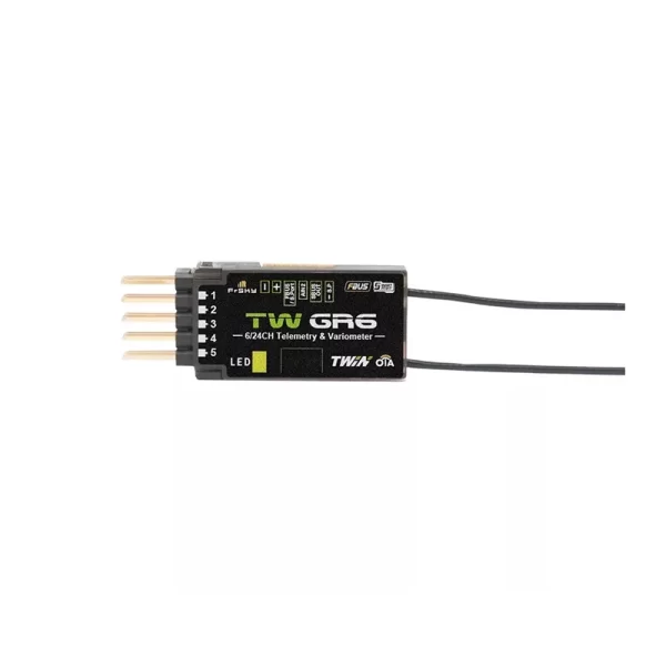 FrSky DUAL 2.4GHz TWGR6 Receiver - Image 2