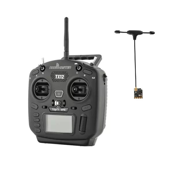 Radiomaster TX12 MKII ExpressLRS EdgeTX Transmitter with RP1 ExpressLRS 2.4ghz Nano Receiver - Image 2