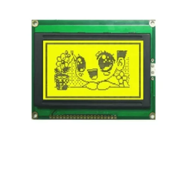 128x64 Graphic LCD -Yellow Backlight - Image 4