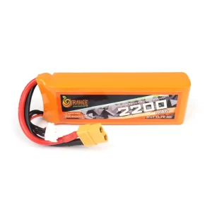 Orange 2200mAh 3S 30C/60C (11.1V)Lithium Polymer Battery Pack