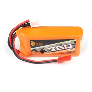 Orange 360mAh 3S 30C/60C (11.1V) Lithium Polymer Battery Pack(Lipo)