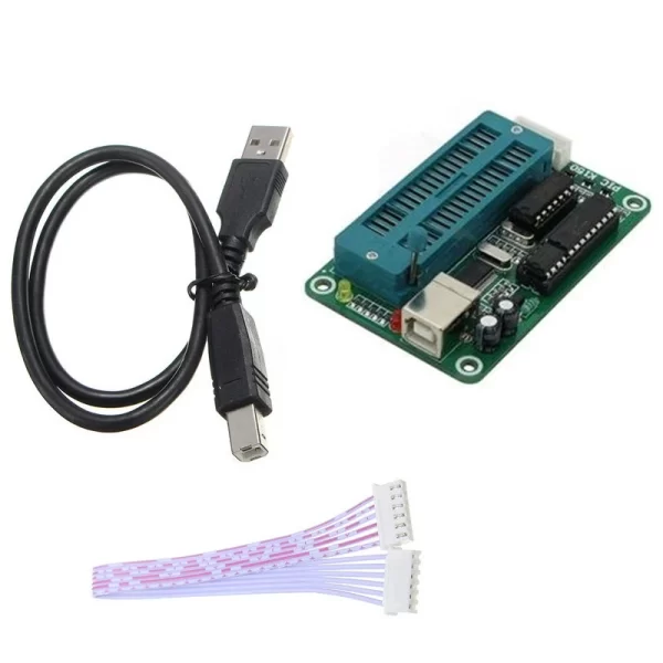 PIC K150 USB Automatic Develop Microcontroller Programmer with ICSP Cable (Body width: 4 mm) - Image 5