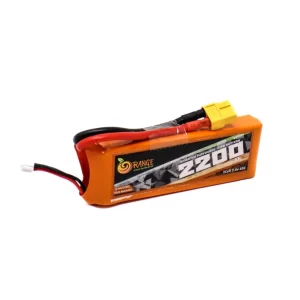 Orange 2200mAh 2S 45C/90C (7.4V) Lithium Polymer Battery Pack