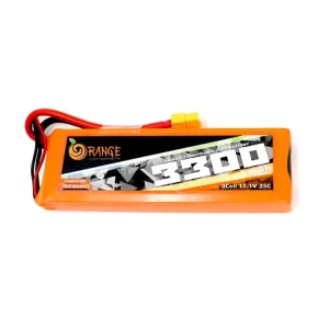 Orange 3300mAh 3S 25C/60C (11.1V) Lithium Polymer Battery Pack