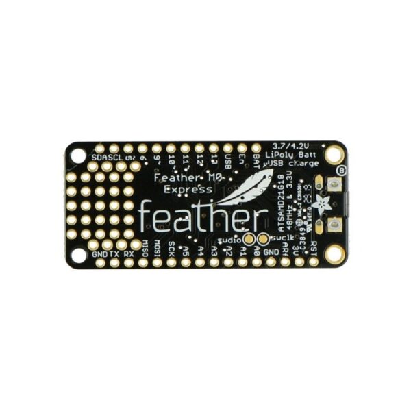 Adafruit Feather M0 Express – Designed for CircuitPython -ATSAMD21 Cortex-M0 - Image 5