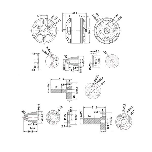 T Motor Navigator MN4014 330KV - Image 3