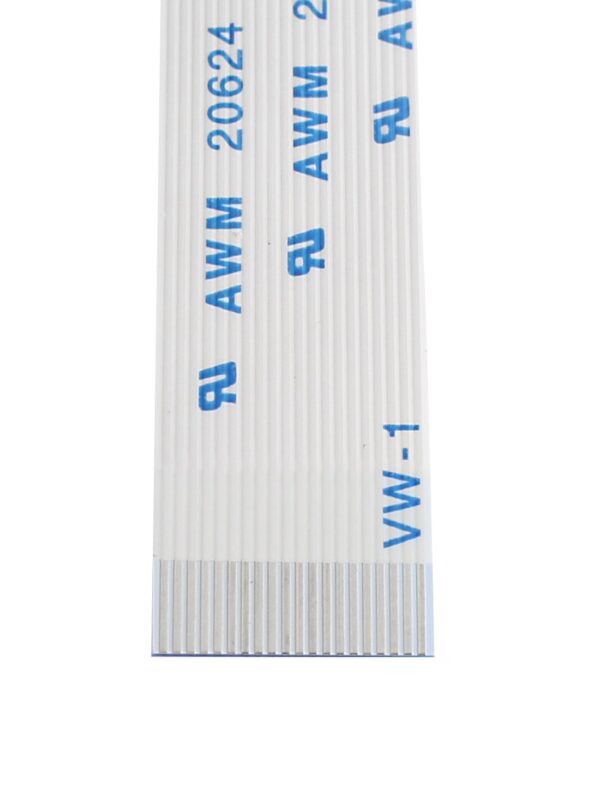 1mm Pitch 20 pin 200mm FPC A-Type Ribbon Flexible Flat Cable (Pack of 2)