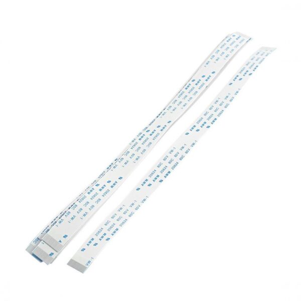 1mm Pitch 20 pin 200mm FPC A-Type Ribbon Flexible Flat Cable (Pack of 2) - Image 2