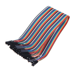 20CM DuPont Wire Color Jumper Cable 2.54mm 1P-1P Female to Female 40PCS