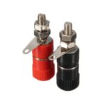 4mm Banana Socket Binding Post Nut Banana Plug Jack Connector (Pack of 2)