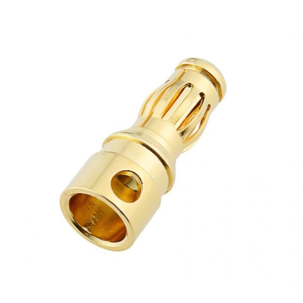 4mm Gold Connectors Male-1Pcs. - Image 2