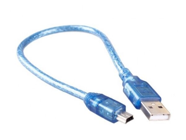 Cable for Arduino Nano (USB 2.0 A to USB 2.0 Mini B) 30cm - Image 4