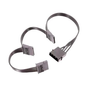 Large 4PIN IDE 1 to 8, SATA Hard Disk, Interface Power Cord