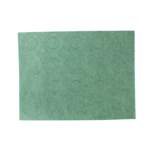 Double Hole Electrical Insulating Adhesive Mat for Battery Cell terminal Insulation-10 Pcs.