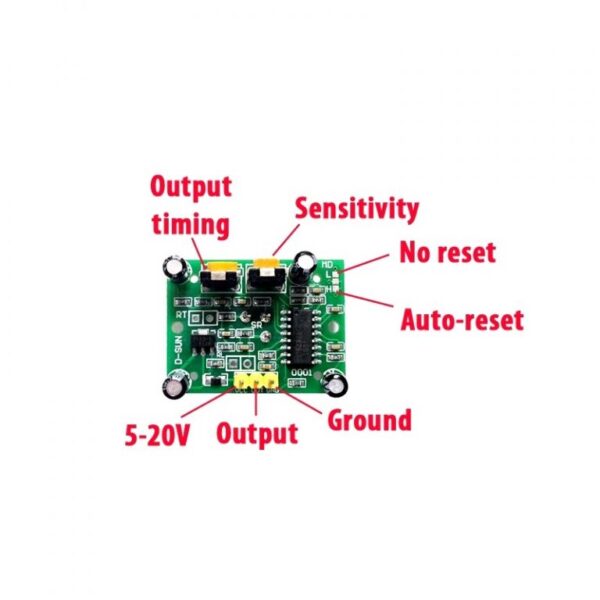 PIR Motion Sensor Detector Module HC-SR501 - Image 2