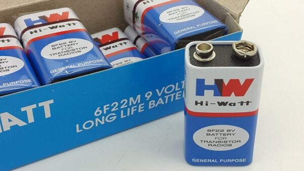 9V Original HW High-Quality Battery-10Pcs/Box - Image 2