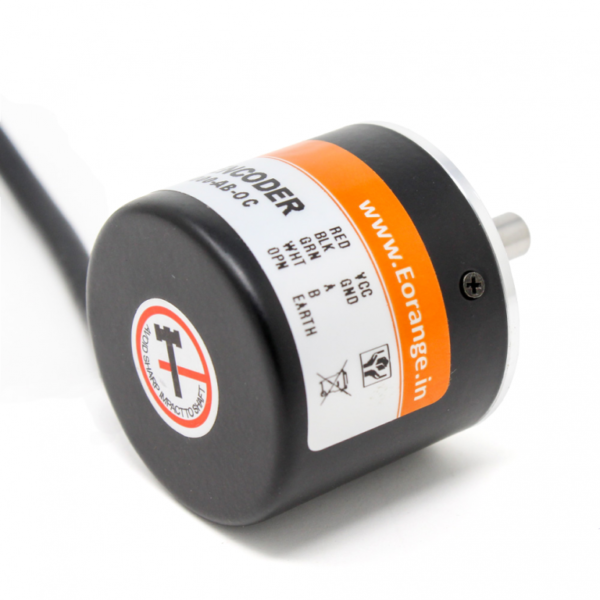 Orange 600 PPR 2-Phase Incremental Optical Rotary Encoder - Image 5