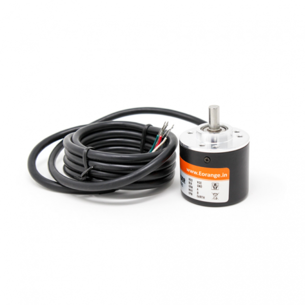 Orange 600 PPR 2-Phase Incremental Optical Rotary Encoder - Image 3