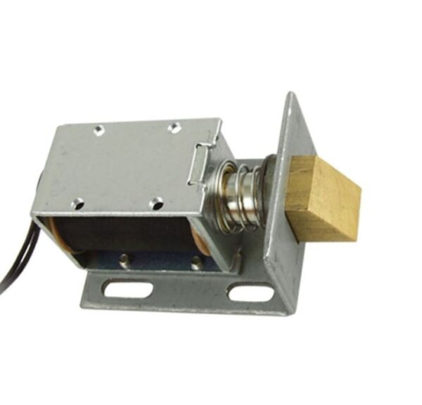 1240-12V DC 12V 1.7A 20.6W 1kg Holding Solenoid for Electric Door Lock - Image 3
