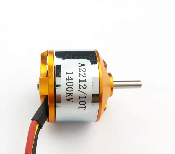 A2212 10T 1400KV Brushless Motor for Drone (Soldered Connector) - Image 3