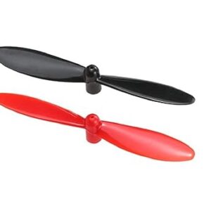 1 Pair 55 mm Blades Propeller for Coreless Motor Mini Drones Aircraft Robotic Helicopter Toy