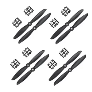 4 Pair 6 inch Long 6045 L/R CW CCW Propeller Prop Blades Rotor for RC Multicopter F450 Quadcopter Helicopter UAV