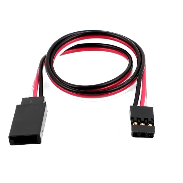SafeConnect Flat 15CM 22AWG Servo Lead Extention (Futaba) Cable – 1PCS