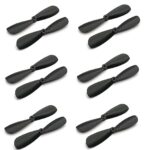 6pair 30mm 3cm Reverse Paddle Aircraft Propeller Blades For 716, 614, 610, 612 Coreless Motor Helicopter Toys Quadcopter RC Spare Parts Accessories