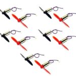 10Pcs DC 3.7V 816 8x16mm Micro Coreless Motor With 55mm Propeller CW CCW High Speed RC Toy Mini Drones