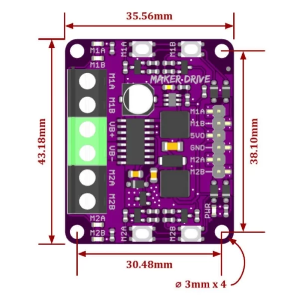 Cytron Maker Drive H-Bridge Motor Driver - Image 3