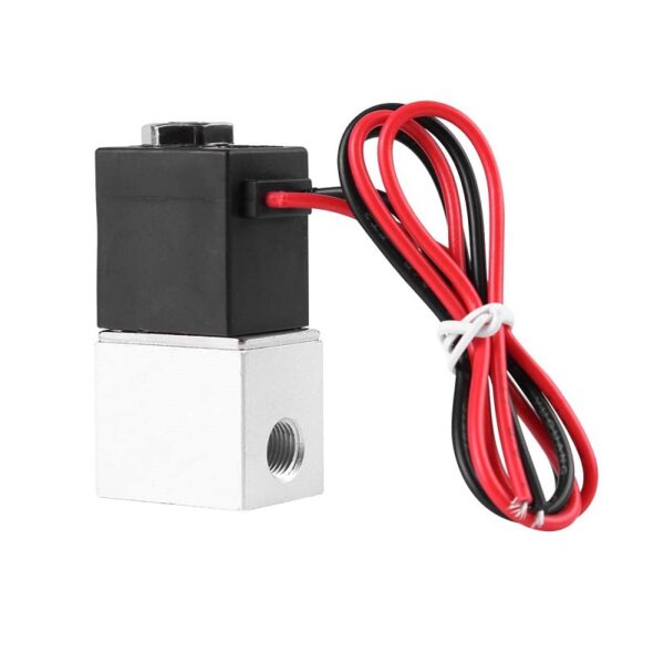 DC 12V Solenoid Valve 1/8″ 2 Way Normally Closed Direct-Pneumatic Valves For Water Air Gas Hot - Image 3