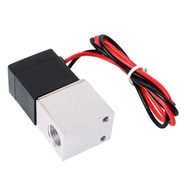 DC 24V Solenoid Valve 1/4″ 2 Way Normally Closed Direct-Pneumatic Valves For Water Air Gas Hot - Image 3