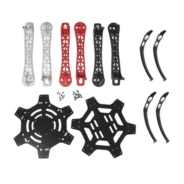 F550 / Q550 Hexa-Copter Frame, Landing Gears and Integrated PCB Kit – Made in INDIA - Image 4