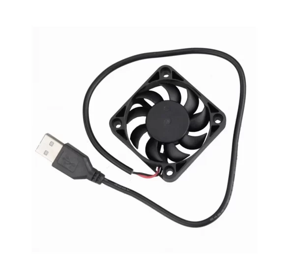 DC5V 8010 Double Ball Cooling Fan with USB Size:80*80*10MM - Image 4