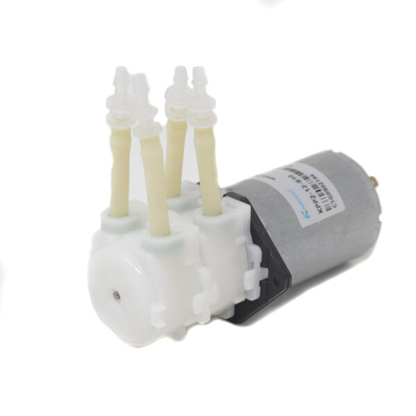 Kamoer 12V 0.3-0.5A 150ml BPT tube double head liquid peristaltic pump - Image 3