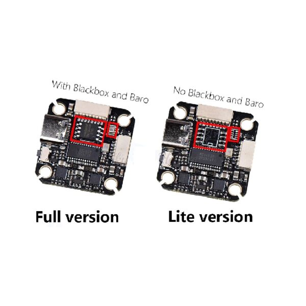 JHEMCU F4 NOXE V3 5V 10V BEC OSD Baro BlackBox 2-6S LIPO F411 Flight Controller Deluxe - Image 3