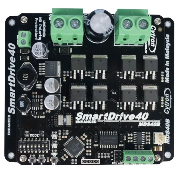 Enhanced Cytron 40Amp DC Motor Driver (Peak 80amp) MDS40B - Image 3