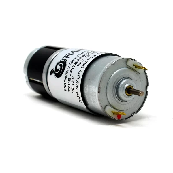Orange Planetary Gear DC Motor 12V 185RPM 72.5 N-cm PG36M555-26.9K - Image 3